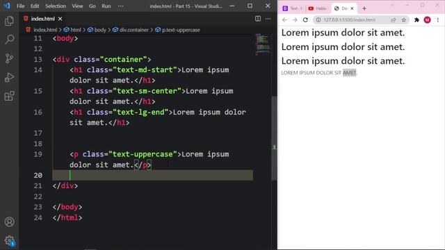 15. Bootstrap 5 Text Tutorials Bangla || Bootstrap 5 Basic To Advance Class Step By Step смотреть онлайн