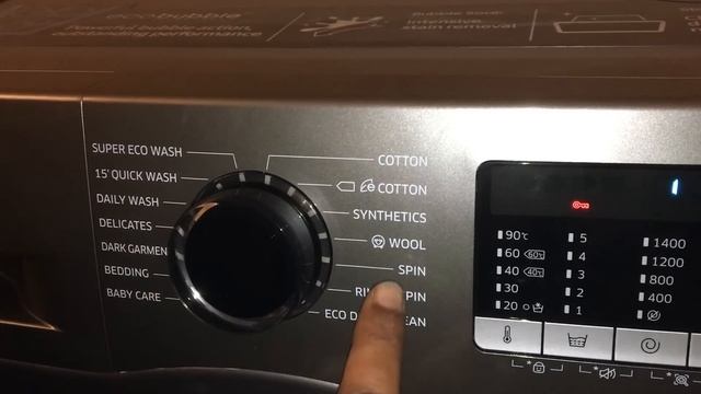 Samsung Ecobubble WW70J5555FX 7Kg Washing Machine with 1400 rpm - Graphite смотреть онлайн