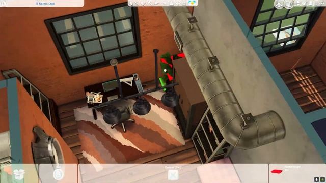 Old factory conversion _The Sims 4 Industrial loft -Speedbuild смотреть онлайн