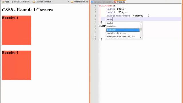 CSS Rounded Corners (CSS3) смотреть онлайн