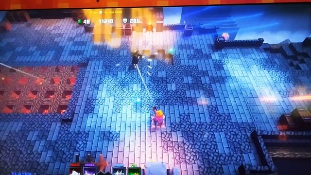 ⭐⭐NEW⭐⭐ Minecraft Dungeons Obsidian Pinnacle level unlocked at Dave and Busters смотреть онлайн