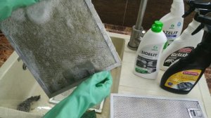 Чищу сетки ВСЕГО ЗА 2 МИНУТЫ! Как очистить вытяжку от жира!