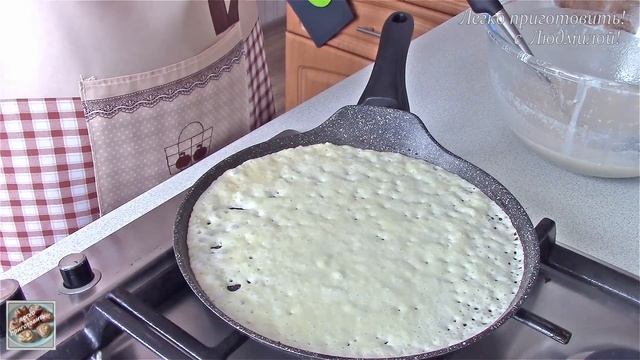 Постные блинчики на газированной воде. Фаршированные блинчики. Легко приготовить! Пост смотреть онлайн