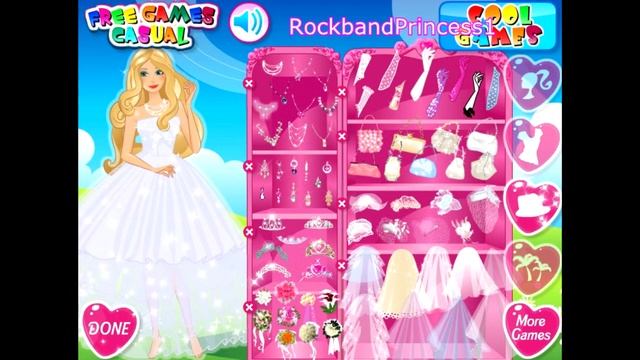 Barbie Beautiful Bride - Bridal Game смотреть онлайн