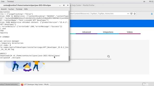 Install UFT Developer on CentOS 7 смотреть онлайн