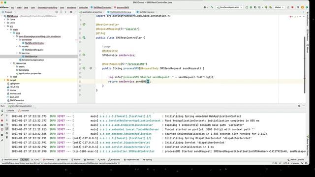 Java & Twilio: Send SMS with Spring Boot Effortlessly! смотреть онлайн