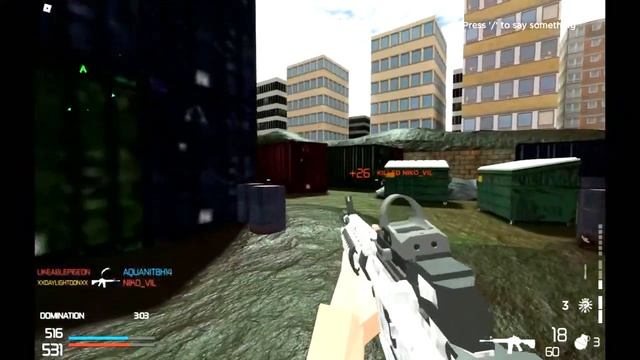 Playing Roblox Call of Duty (Roblox) смотреть онлайн