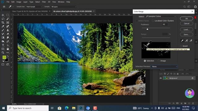 How to use Color Range in Adobe Photoshop Urdu\Hindi |Class - 74| By |Mr Technical Sheraz| смотреть онлайн
