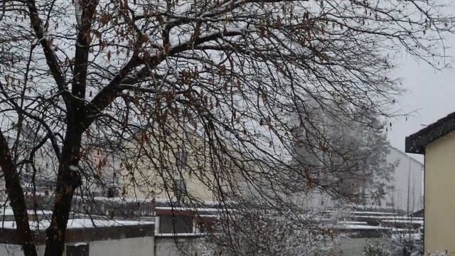 Der Schneewinter ist da. Bayern. 28.11.2023. Ну вот и снежная зима. Бавария. смотреть онлайн