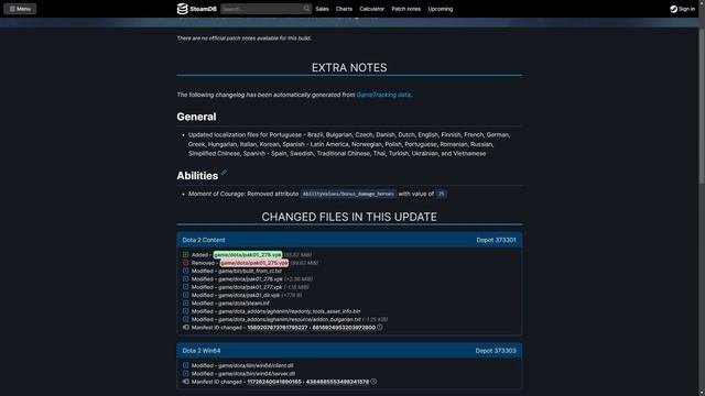 Обновление доты 08.03.22 | Исправление бага и локализация в ДОТА 2 смотреть онлайн