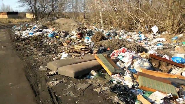 Кимовск, помойка в городе, власти бездействуют смотреть онлайн