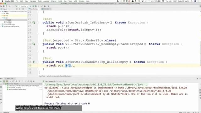 Robert Cecil Martin (uncle Bob) demonstrates test driven development by implementing a stack in Jav смотреть онлайн