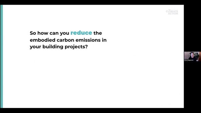 Building Better 2022: Intro To Embodied Carbon (Workshop Recording)