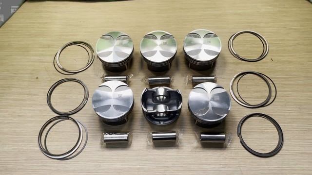 Новые поршни с кольцами EPNS0336 на двигатели 3.5л бензин M272 Hybrid на Mercedes смотреть онлайн