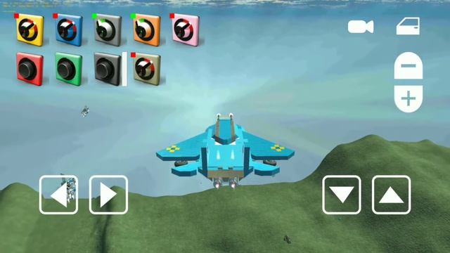Боевой самолет без модов | Vanilla fighter/attack jet | Evertech Sandbox смотреть онлайн