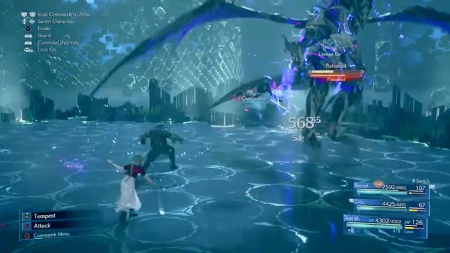 Final Fantasy 7 Remake: Bahamut vs. Carbuncle Barret Aerith Tifa смотреть онлайн