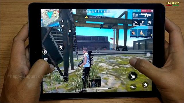 iPad Air1 เทสเกมส์ free fire iOS 12.5.5 แรม 1 GB ปลายปี 2021 ไหวมั้ย?? смотреть онлайн