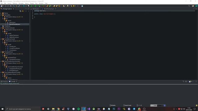 Barrier Thread Console Java Program - Tutorial #5 смотреть онлайн