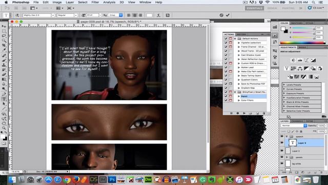 Comic Page Creation with Photoshop & DAZ Studio смотреть онлайн