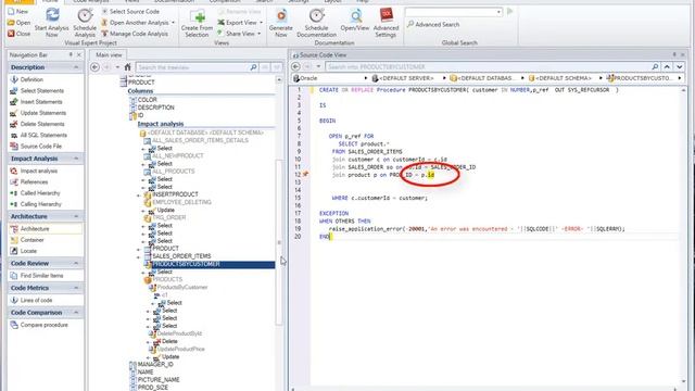 How to Find References to a Column with Visual Expert for Oracle Database Code смотреть онлайн