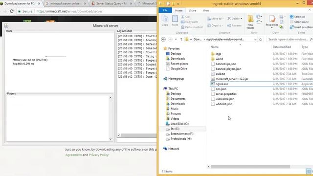 How to Full Setup Minecraft Server 1.12.2 Port Forwarding Under 4 Minutes смотреть онлайн
