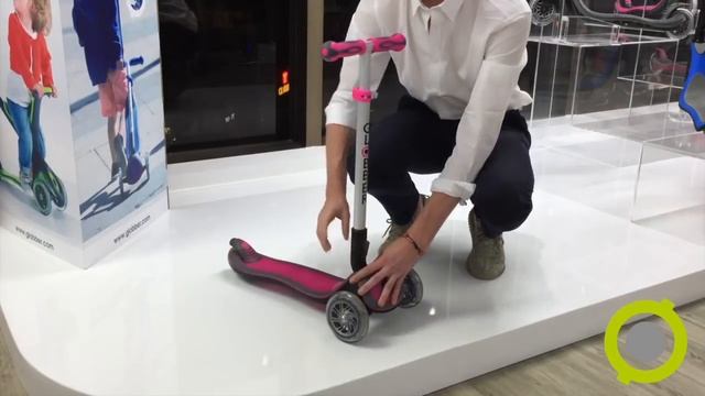 Складной трехколесный самокат Globber Elite 2 смотреть онлайн