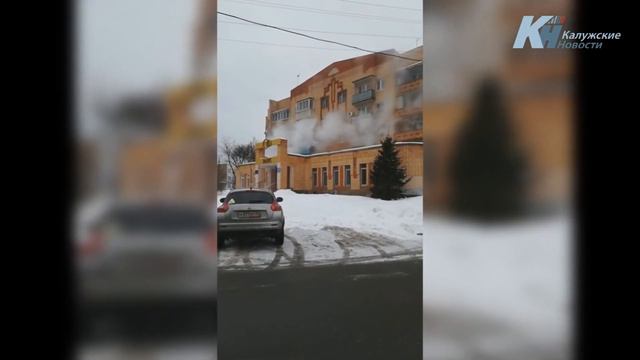 Пожар в Малоярославце унес жизнь молодого парня