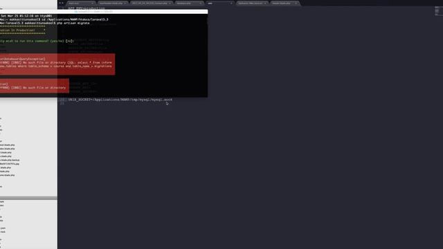 Fixed SQL STATE[HY000] [2002] No such file or directory смотреть онлайн