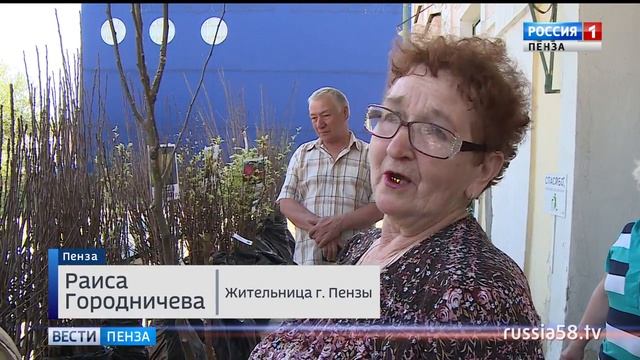В Пензе начала работу ярмарка саженцев и кустарников из другого города смотреть онлайн