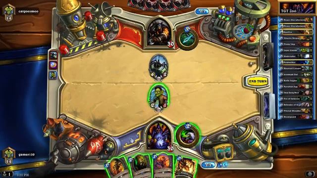 Hearthstone: Ranked Ladder - 178 - TGT Zoo смотреть онлайн