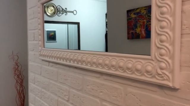 Рама для зеркала из багета(плинтуса потолочного).Самый простой способ. смотреть онлайн