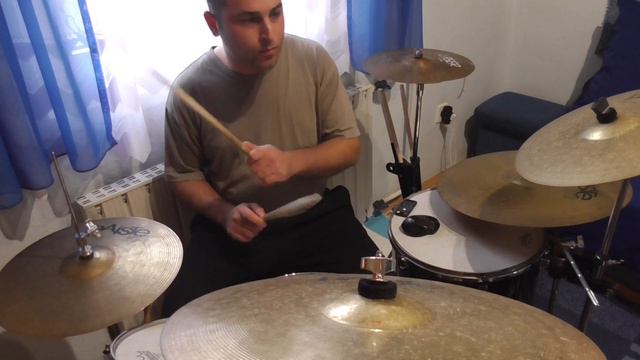 Manowar : warriors of the world- Steiner Gábor Drum cover смотреть онлайн