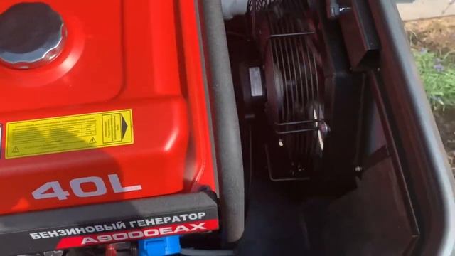 Новый монтаж в Июле 2023. Тихий кожух и генератор A9000ЕАХ с системой автозапуска на улице. смотреть онлайн