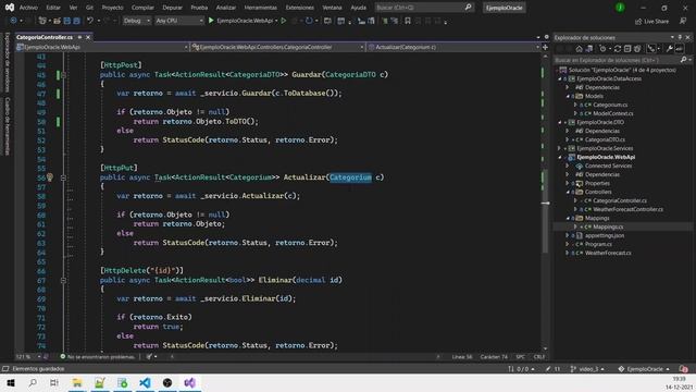 API REST con .NET6, Oracle 11g y EF Core - Parte 5 смотреть онлайн
