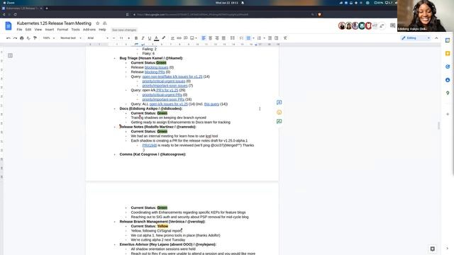 Kubernetes Release Team Meeting смотреть онлайн