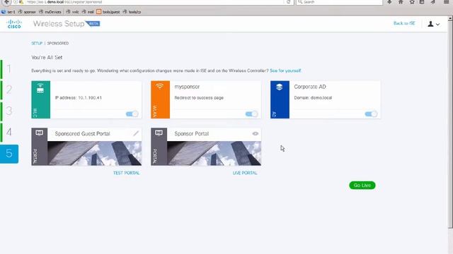 ISE Secure Access Wizard - Sponsored Guest in 5 minutes смотреть онлайн