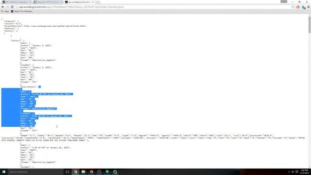 Simple API Data Gathering - Dictionaries and Lists - (6 of 8) смотреть онлайн