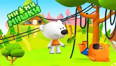 Детский уголок / Kids'Corner. Ми Ми Мишки. Кеша и Тучка лечат деревья - Игровой Мультик от Мимимишек