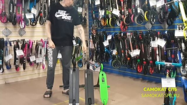 Как подобрать самокат по росту? Видеоинструкция по выбору самоката для ребёнка и взрослого смотреть онлайн