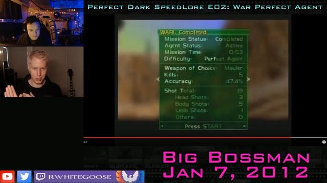 Perfect Dark SPEEDLORE: WAR! Perfect Agent - Expert's Claim (E02 with Karl Jobst) смотреть онлайн