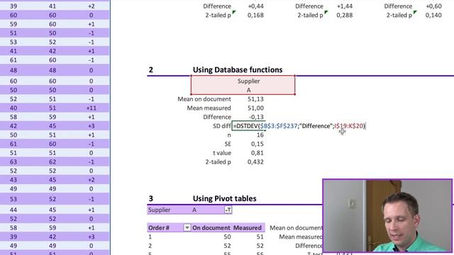 4 ways to perform t-tests in Excel смотреть онлайн