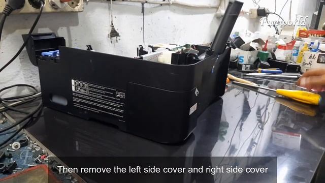 How to disassemble the epson L1110 printer смотреть онлайн
