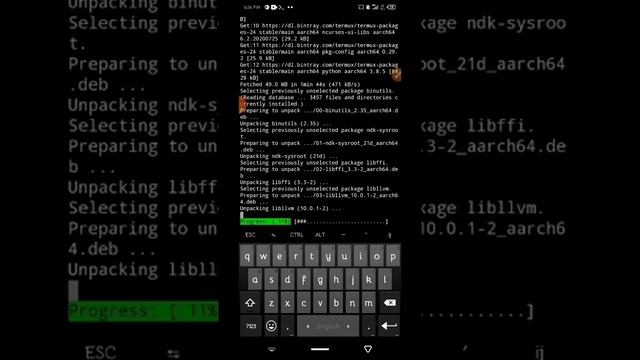 termux смотреть онлайн