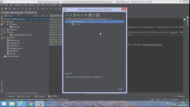 Version Control with PhpStorm and other IntelliJ IDEA-based IDEs смотреть онлайн