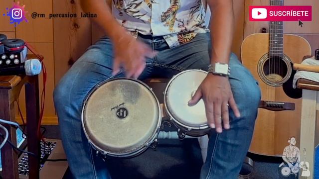 Como tocar BONGO paso a paso/ SALSA/ Tutorial para bongo смотреть онлайн