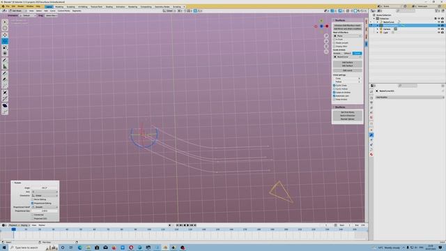 Blender 3.6.0 - Bsurfaces 1.8.1 - create motorcycle pipe - tutorial EN (2023) смотреть онлайн
