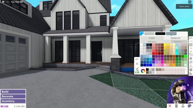 BLOXBURG: Realistic 2-Story Family Home Speedbuild | Roblox House Build смотреть онлайн