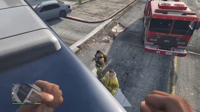 Bus Driver Vs Fireman Sam (GTA V) смотреть онлайн