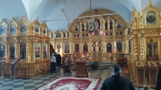 Перенесение мощей святителя и чудотворца Николая из Мир Ликийских в Бар.Всенощное бдение смотреть онлайн