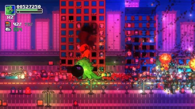 Terror of Hemasaurus Arcade game play few minutes смотреть онлайн